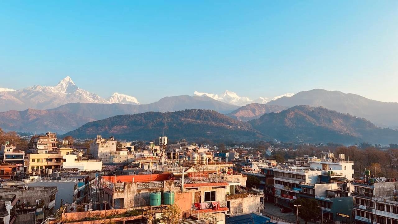 Penthouse 3 Bedroom Apartment With A Beautiful View Pokhara Esterno foto